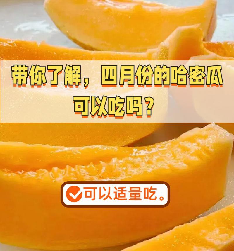 哈密瓜的最佳食用季节（何时吃哈密瓜最好？）